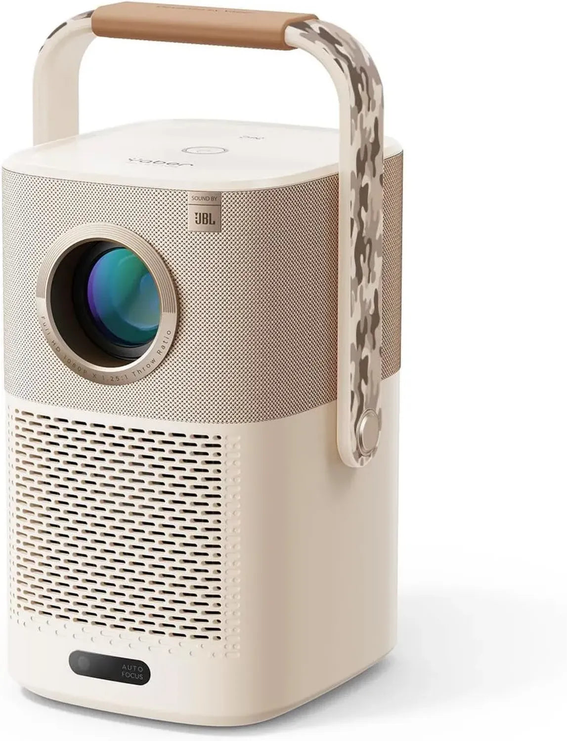 Projecteur Portable WiFi Bluetooth 1080P avec Focalisation Automatique, Son Surround 16W
