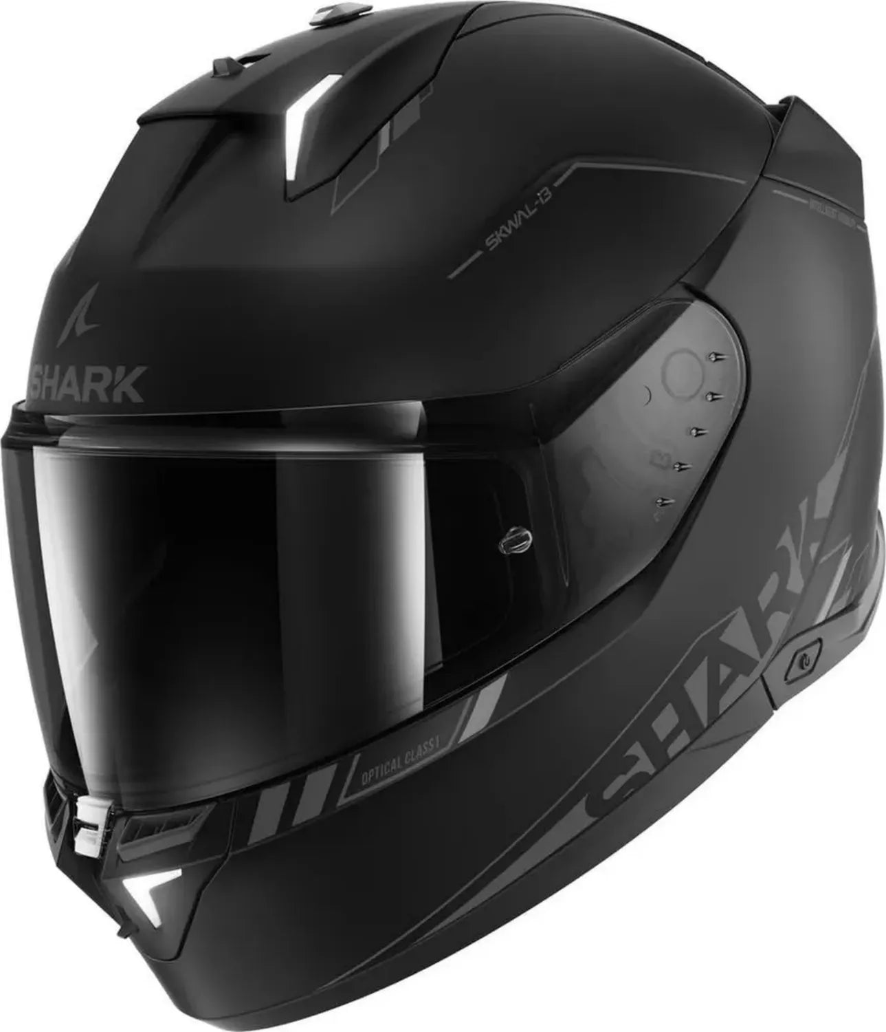 Casque Intégral de Moto Shark SKWAL i3 Noir Mat, Taille M
