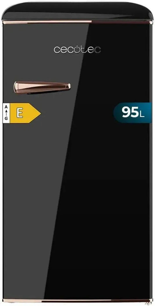 Réfrigérateur Mini Retro Noir 95L - Haute Efficacité Énergétique